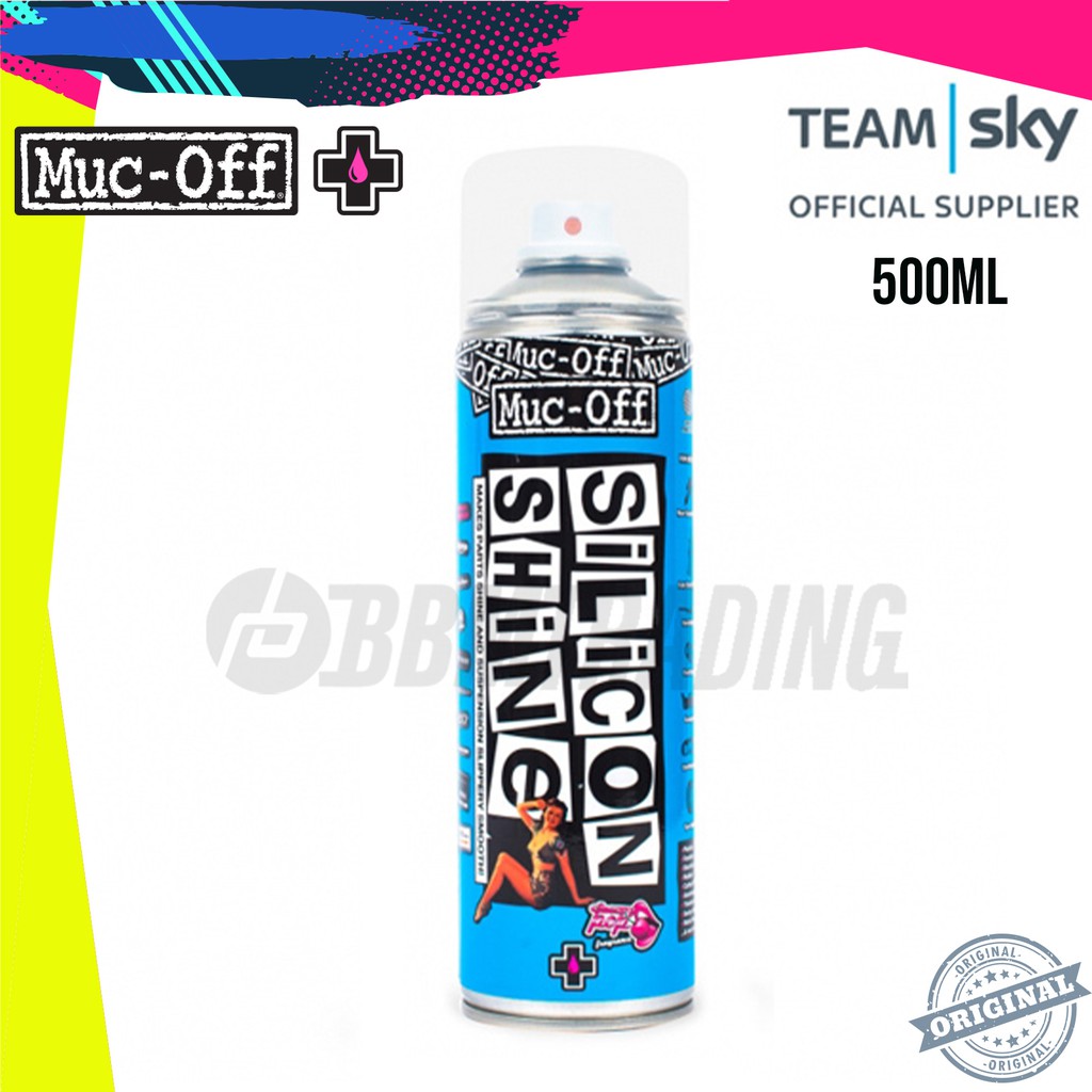 MUC-OFF SILICONE SHINE ULTIMATE SILICON SPRAY FOR THE ULTIMATE SHINE 500ML  MUC OFF