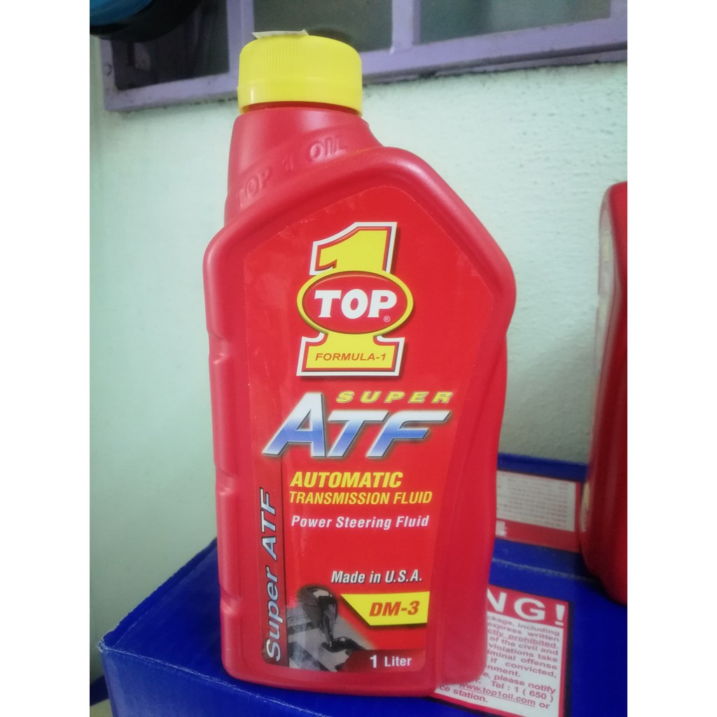 TOP 1 SUPER ATF (POWER STEERING FLUID) (1L) Shopee Malaysia
