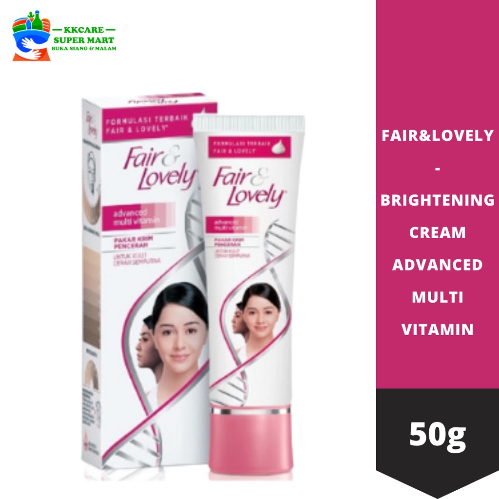 Fair Lovely Brightening Cream Advanced Multi Vitamin 50g Shopee
