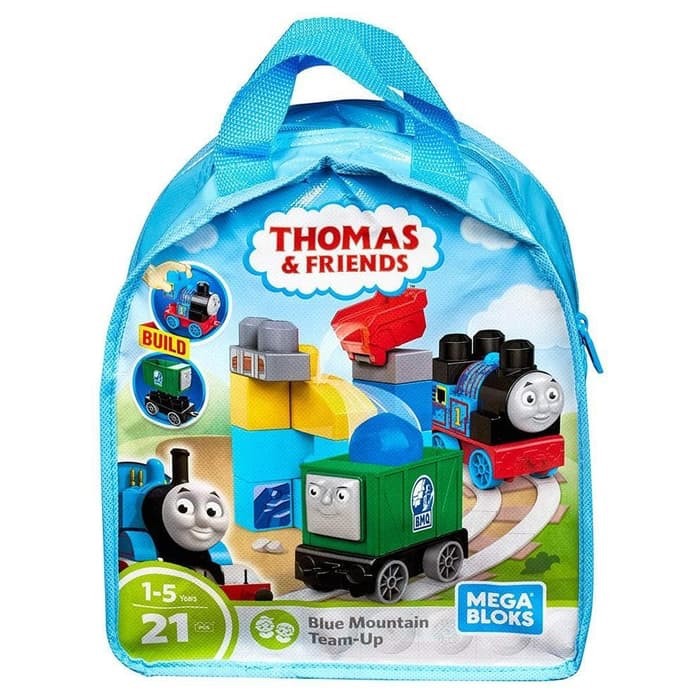 Mega BLOKS THOMAS & FRIENDS BLUE MOUNTAIN TEAM UP BUILDING | Shopee ...