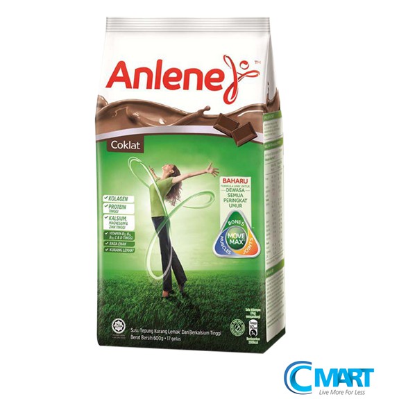 Anlene Chocolate Milk Powder 600GM Shopee Malaysia
