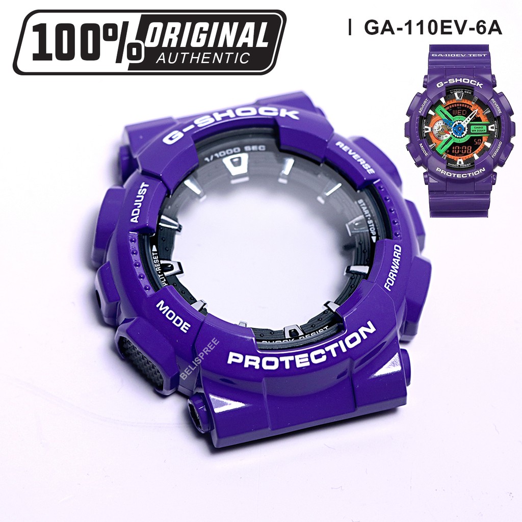 G Shock Evangelion EVA 01 Casio G shock GA110 Original Jam G Shock Part Bezel Hardcase G Shock Shopee Malaysia