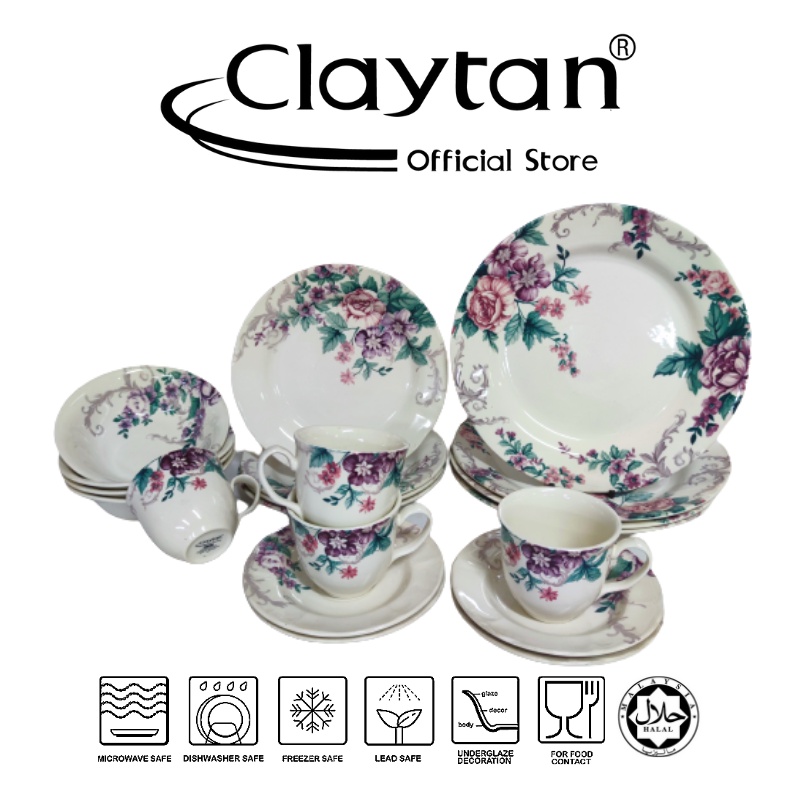 Claytan hotsell dinner set