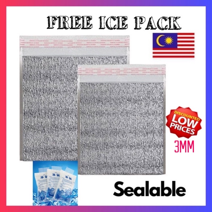 ️Ready Stock Seal Insulated Aluminium Protection Thermal Cooler Beg ...