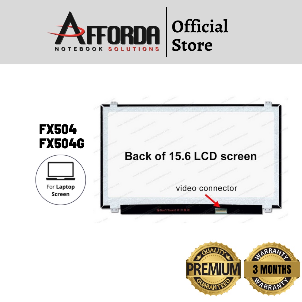 Écran LCD LED 15,6 Pouces Pour ASUS TUF FX504G - 1920x1080 IPS HD - Visiodirect - Neuf