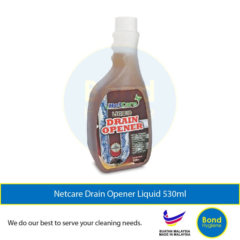 Netcare Cecair Pembuka Saluran Tersumbat 530ml / Netcare Drain Opener ...