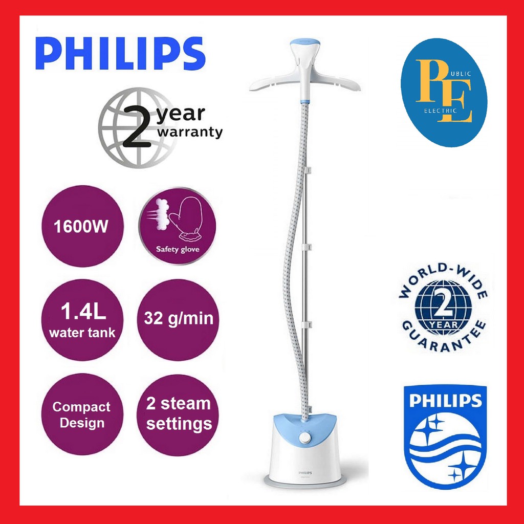 Philips EasyTouch Garment Steamer 1600Watt - GC482 | Shopee Malaysia