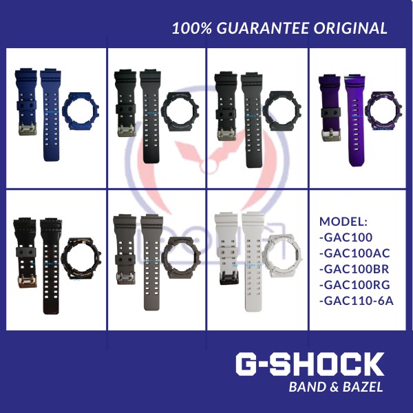 ORIGINAL G SHOCK GAC100 GAC100AC GAC100BR GAC100RG GAC110 6A UNGU