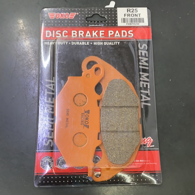 Yamaha r25 front disc brake pads | Shopee Malaysia
