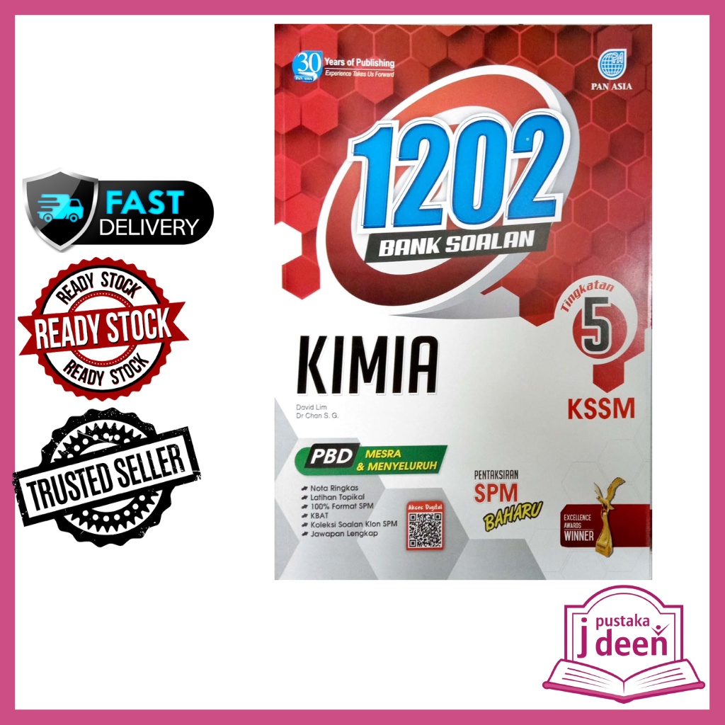 JDEEN BUKU LATIHAN KIMIA TINGKATAN 5  1202 BANK SOALAN  Shopee Malaysia