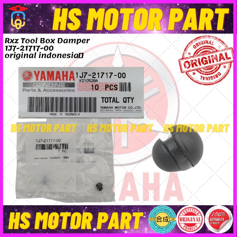 HSMOTORPART Rxz Tool Box Damper Original Indonesia 💯,Rxz Cover Side ...