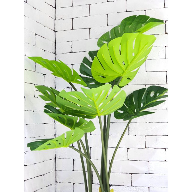 Monstera Artificial Plant 120cm | Shopee Malaysia