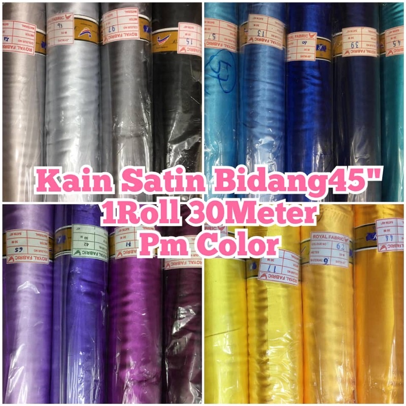 Designer Liquid Silky Satin Fabric Shiny Two Tone (56 Colours