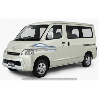 OEM 4” DAIHATSU GRANMAX (2 DOOR) DOOR/WINDOW VISOR FOR YEAR 09′ & ABOVE ...