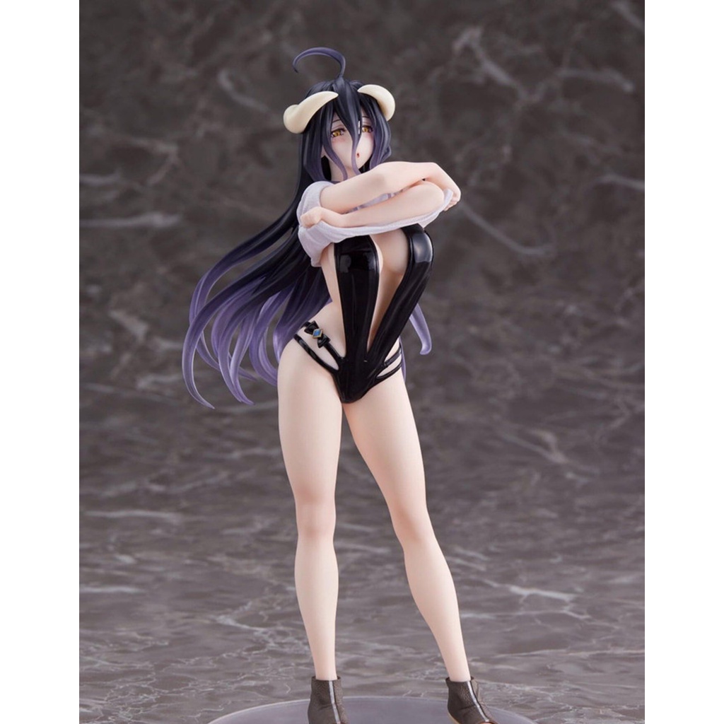 coreful figure overlord iv albedo t shirt swimsuit ver