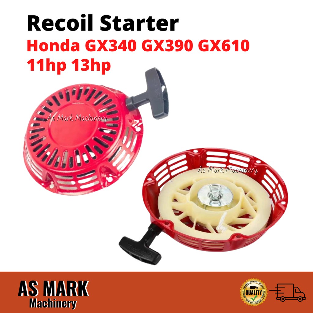 Coperchio Avviamento A Strappo 11HP Coperchio Rinculo Avviamento A Strappo Per Motori Honda GX340 GX390 11HP 13HP - Ricambio Max Motosports Coperchio Rinculo Honda GX340 - Foto 10