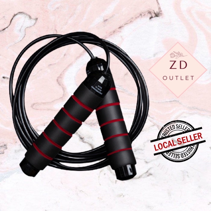 [ZD Local Ready Stock] Quality WeightBearing Skipping Rope / Steel