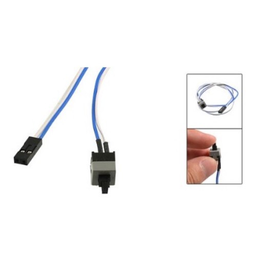Câble Bouton Power LED Pour Barette Shuttle KPC K45 - Référence A046 - Occasion Testé