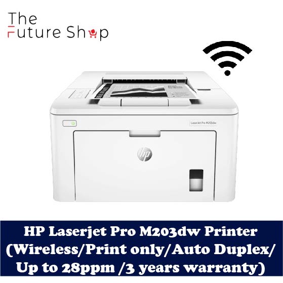 HP LaserJet Pro M203dw Printer Wireless A4 Mono Laser Printer Print   Fb7d9fea1c6b53d49ff880eba59a6437