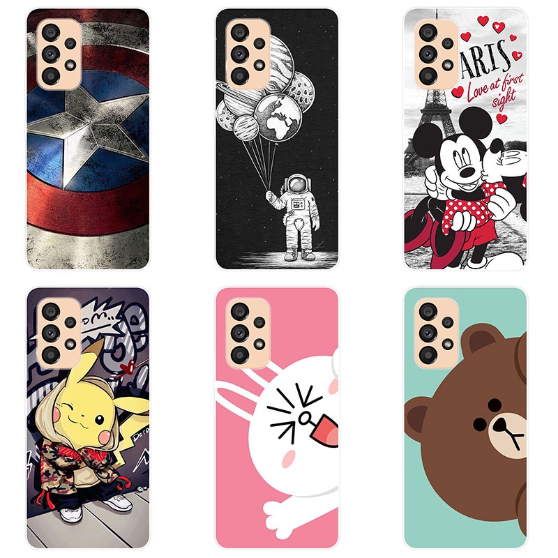 1 Pezzo Custodia Per Telefono Stampata Tpu Matte Per Gli Occhi E Le