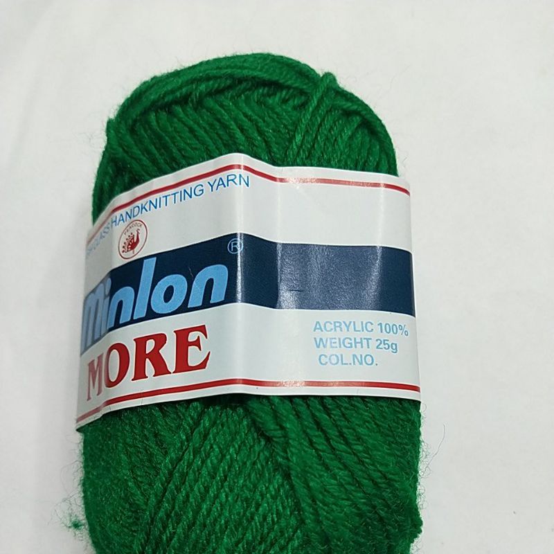 Minlon More Benang Kait Knitting Yarn 24+-g (1pc) | Shopee Malaysia