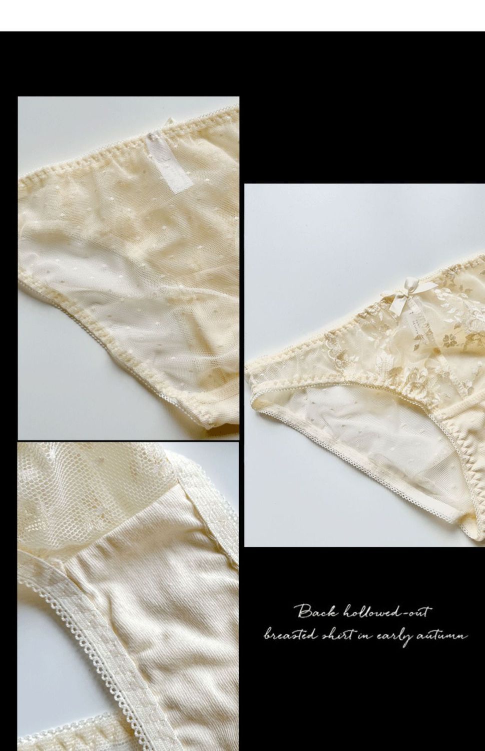 【READY STOCK】 Japanese Three-Point Bra Underwear Lace Two-Piece Suit ...