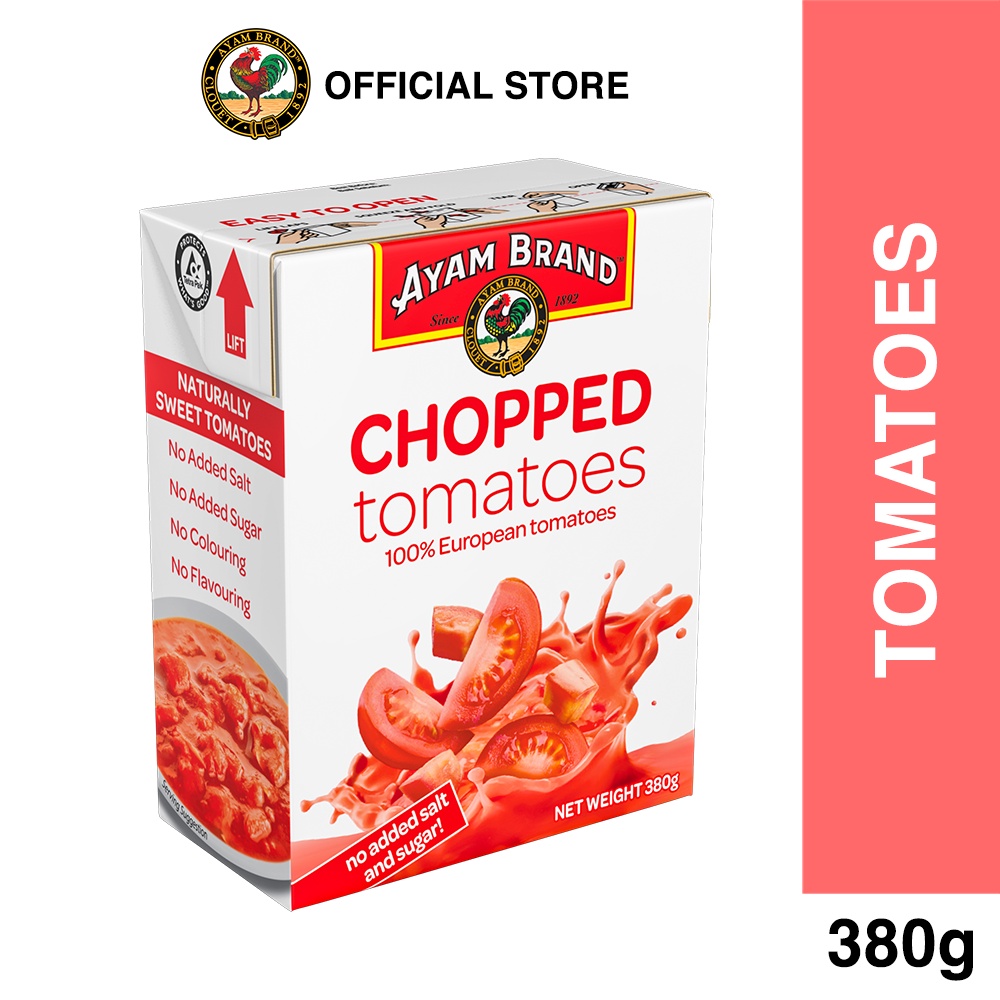Ayam Brand Chopped Tomatoes 380g Shopee Malaysia