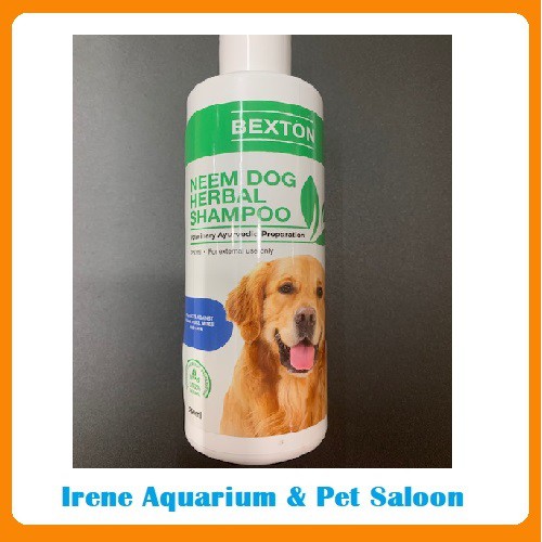 Bexton Neem Dog Herbal Shampoo for Dog (Against Fleas, Ticks, Mites