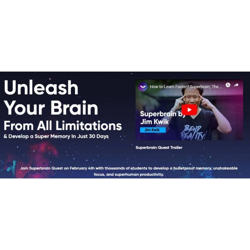 （Bundle）Jimi Kwik – Super Brain and Focus Blueprint | Shopee Malaysia