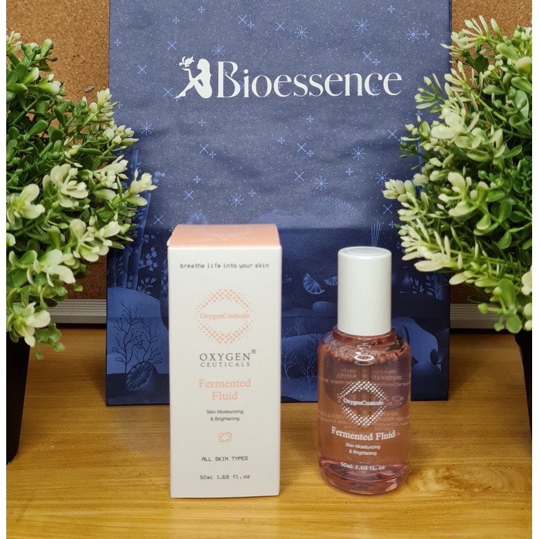 Bioessence Oxygen Ceuticals Whitening Fermented Fluid | Shopee Malaysia