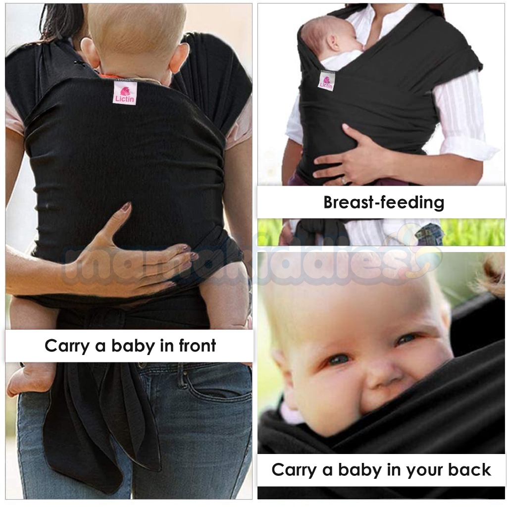 Lictin Baby Carrier 6-In-1 Ergonomic Backpack Carry With Hip Seat New