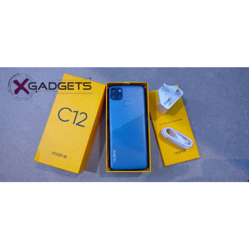 Realme C12 Mega Battery 6000 Mah Available Colour Marine Blue Shopee Malaysia 6902