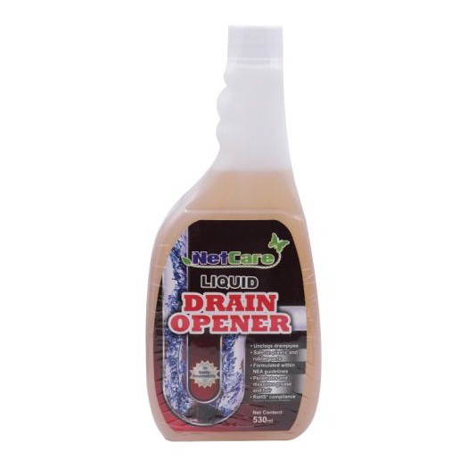 NETCARE Drain Opener Cleaner Liquid (530ml) | Shopee Malaysia