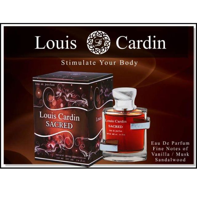Sacred Eau De Parfum By Louis Cardin 