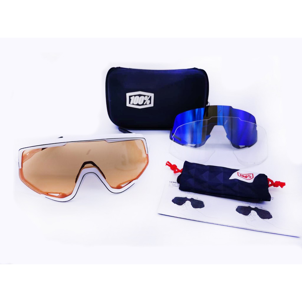 Cycling Sunglasses With Glasses Case Uv400 Unisex Mountain Road Bike  Sunglasses