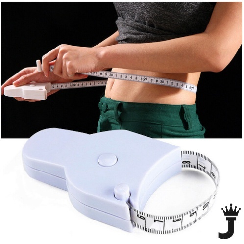 JK Portable tape measure waist body measure 150 cm fitness tape measure ...