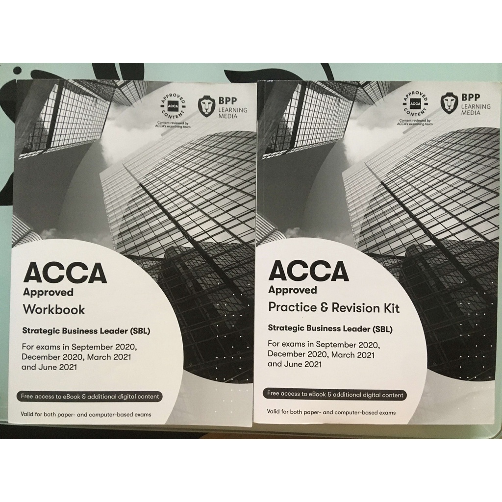 [Preloved] ACCA BPP SBL Sept20June21 Study Text + Exam Kit Textbook Shopee Malaysia