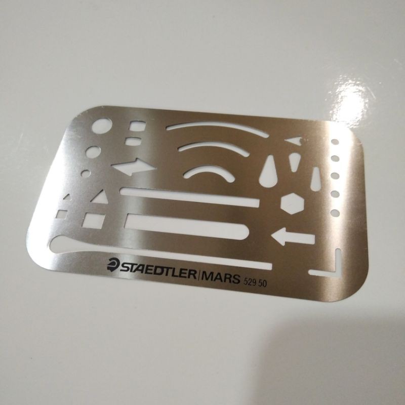 [ERASER SHIELD] STAEDTLER Mars Drawing Eraser Shield 529 50 Stencil