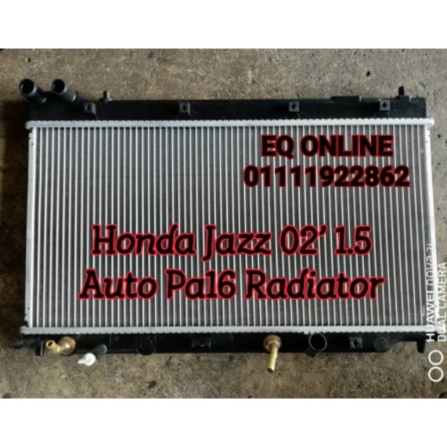 Radiator Honda Jazz SAA GD 1.5cc 2001 - 2007 Radiator Tanki Air Manual ...
