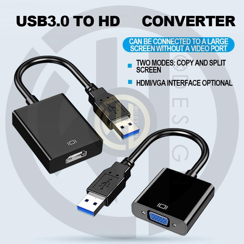 Usb to vga hot sale monitor adapter