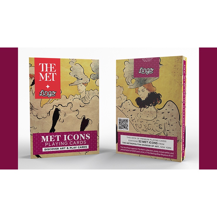 Met Icons Playing Cards-The Met x Lingo CARDSTHEMET_MET | Shopee Malaysia
