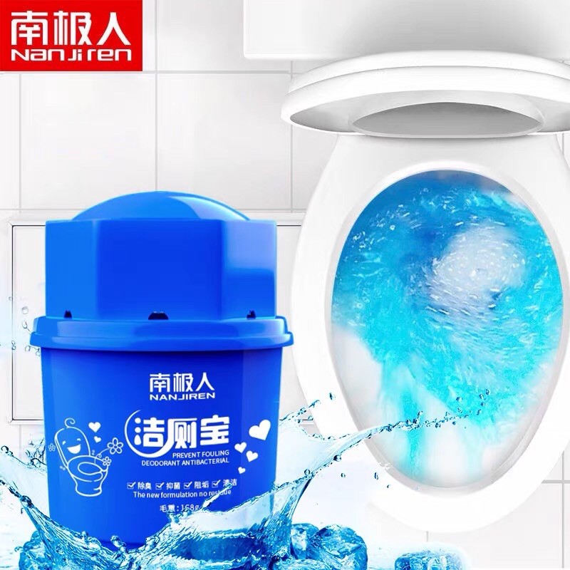 🔥Ready Stock🔥168g Toilet Flush Cleaner Blue Bowl Aromatic Deodorant