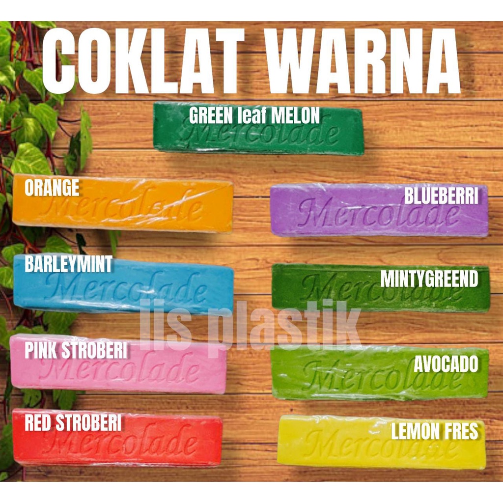 Colorful CHOCOLATE BLOCKS mercolade chocolate 165 grams | Shopee Malaysia