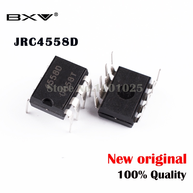 20PCS NJM4558D DIP8 NJM4558 DIP JRC4558D JRC4558 Dual operational
