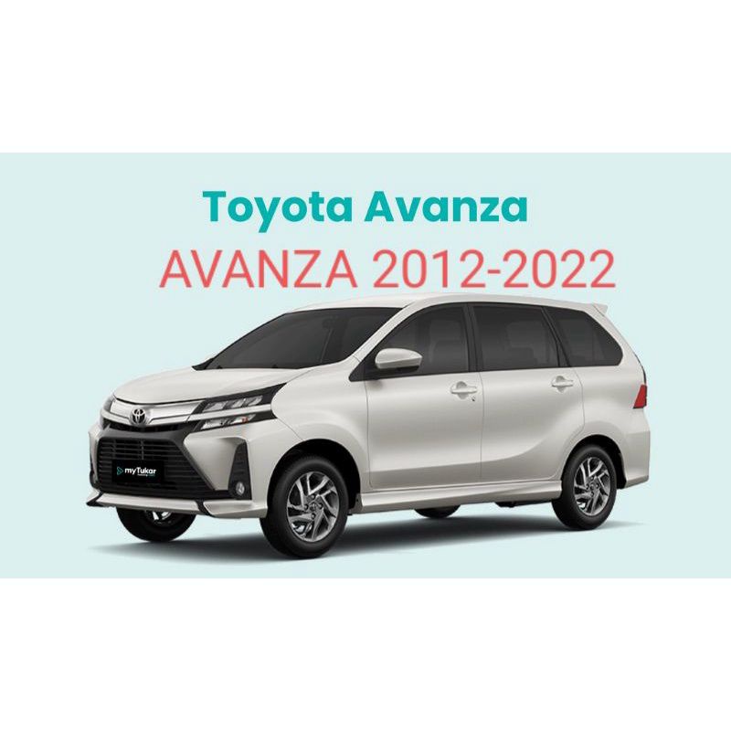TOYOTA AVANZA 2012-2022 4 INCH DOOR VISOR | Shopee Malaysia