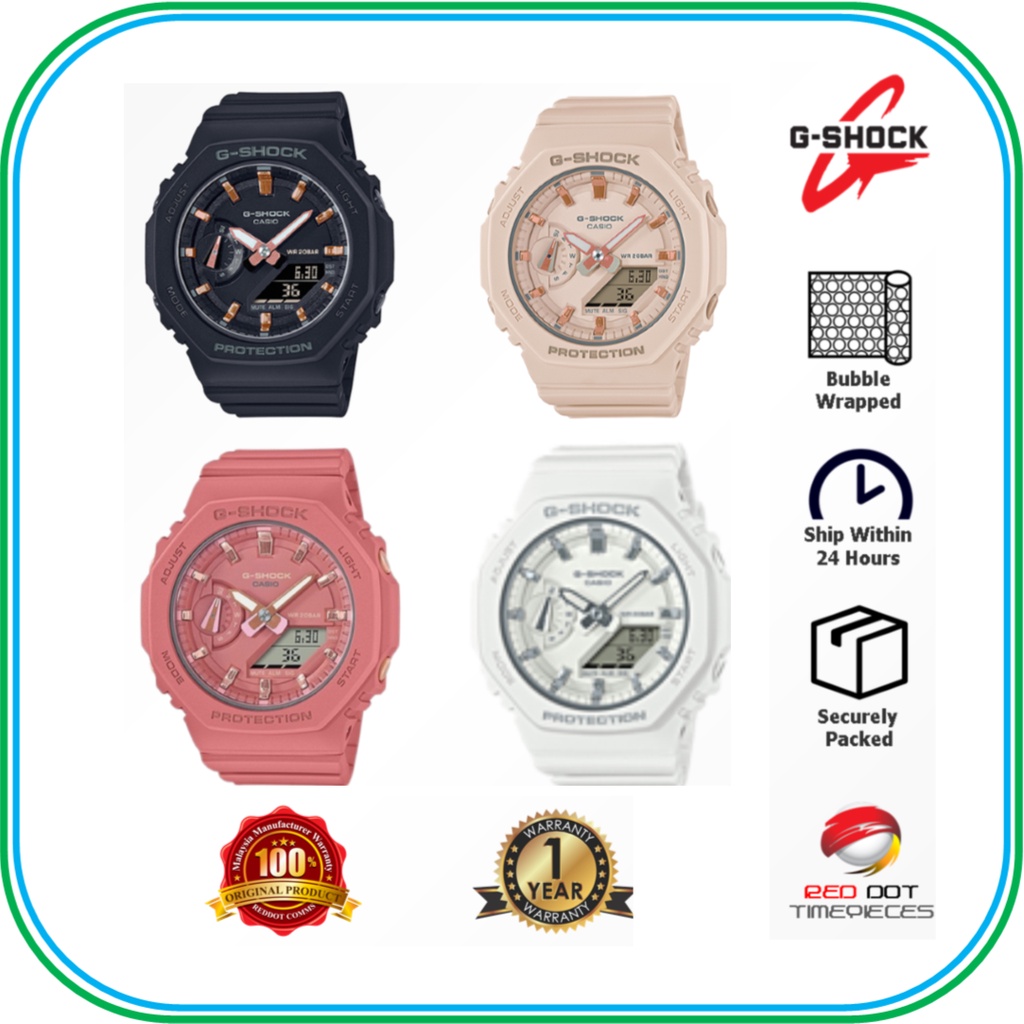 Casio G-SHOCK GMA-S2100 “Mini CasiOak” GMA-S2100-1A / GMA-S2100-4A ...