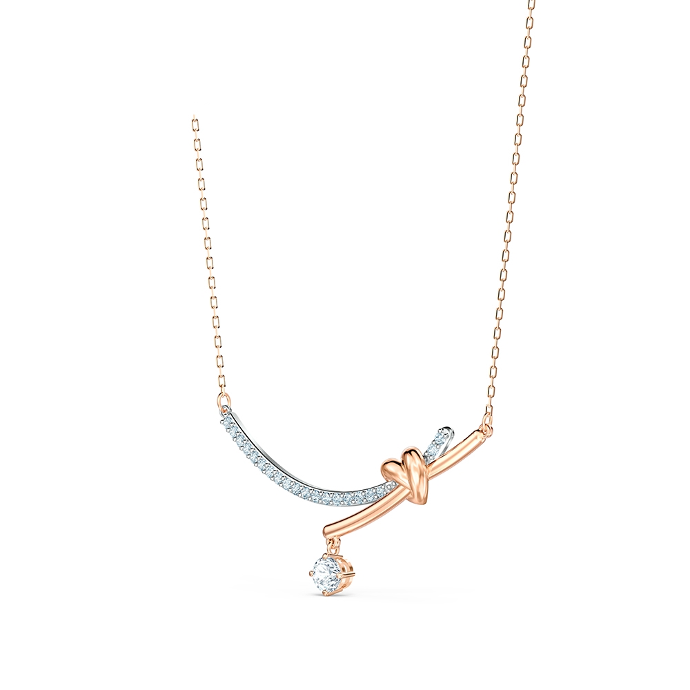 Swarovski knot necklace store