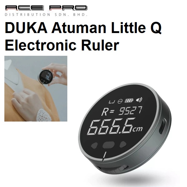 ATuMan DUKA Little Q Electronic Ruler Tape HD LCD Screen Long Standby