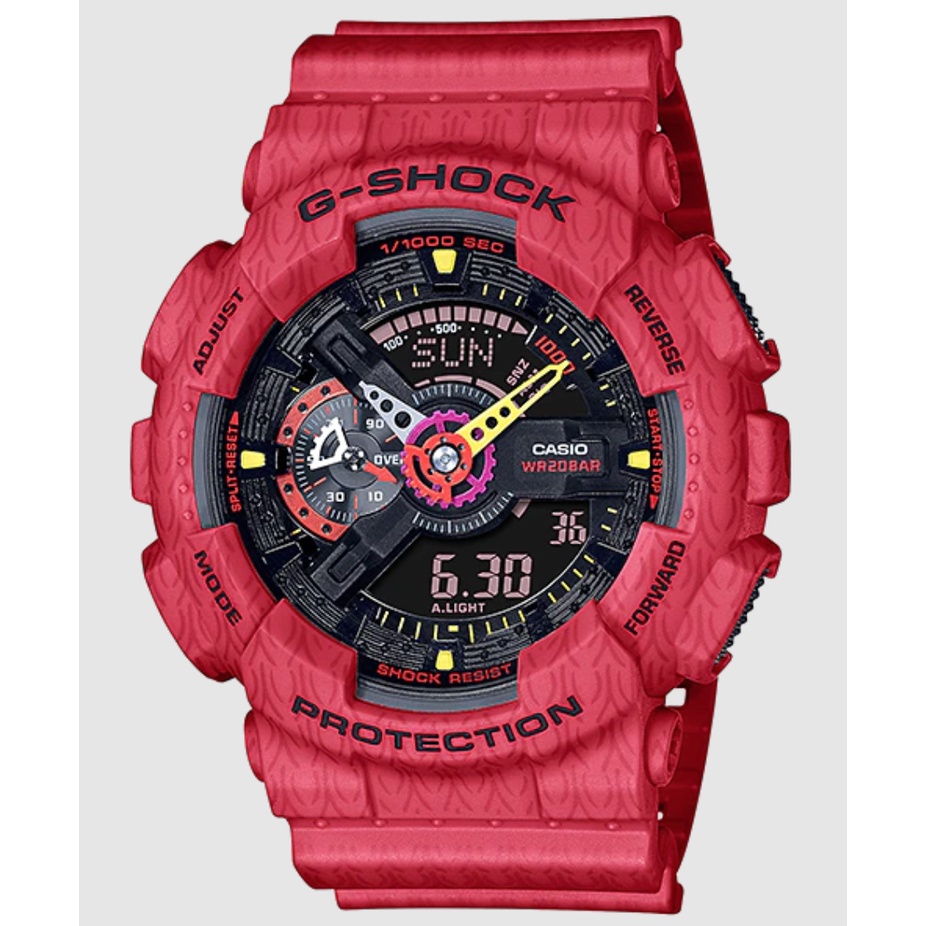 G Shock GA110 Red Autolight G shock Merah G shock Analog Jam g shock men watch GA 110 g shock Limited Edition Shopee Malaysia