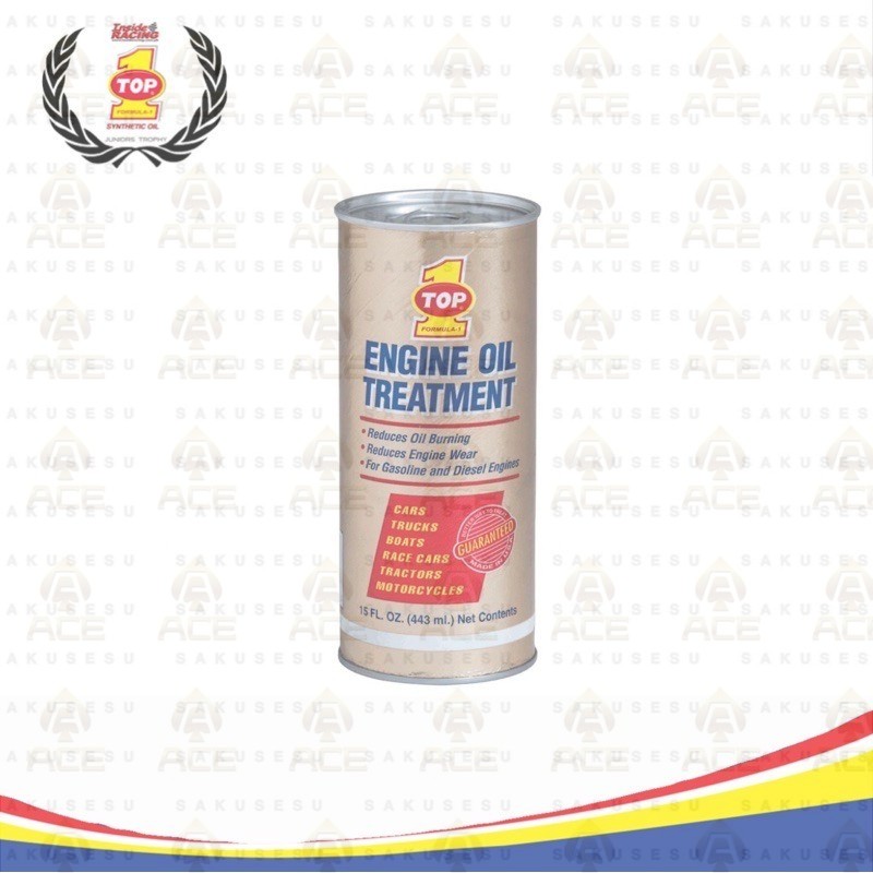 10100 Top 1 Engine Oil Treatment (443 ml) for Proton, Perodua, Toyota, Honda, MercedesBenz, BMW